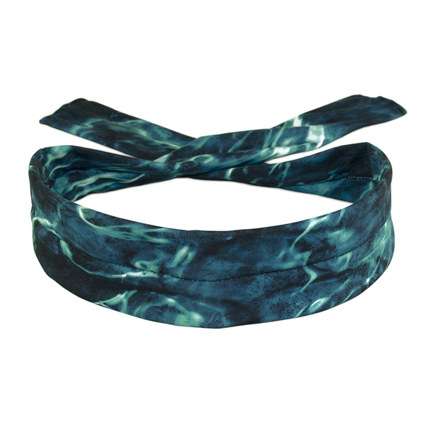 DP274 Cooldanna® Polyester, Mossy Oak® Elements Aqua Seawater® | Head/Neck/Sleeve Gear