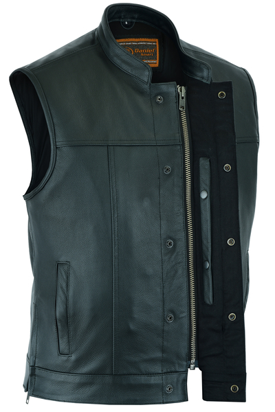 DS171 Mens Double Crosser Vest | Men's Leather Vests