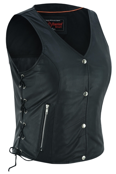 DS294 Womens Full Cut Great Fit Vest | Women's Leather Vests