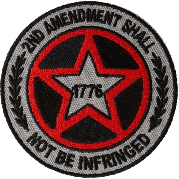 P6570 2nd Amendment Shall Not be Infringed Star Patch | Patches