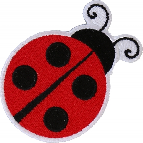 P5544 Lady Bug Iron On Patch | Patches