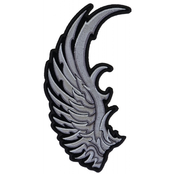 PR3782 Left Silver Eagle Wing Patch | Patches