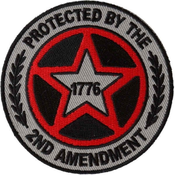 P6569 Protected by The 2nd Amendment 1776 Patch | Patches