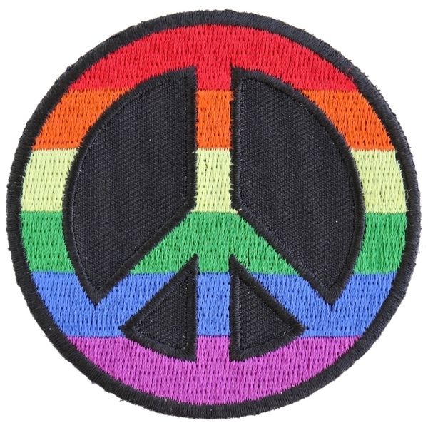 P5451 Rainbow Peace Patch | Patches