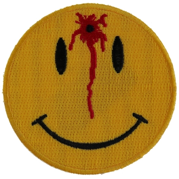 P1526 Shot Smiley Patch | Patches