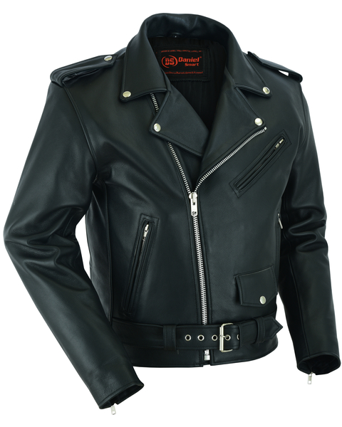 DS761 Motorcycle Armored Classic Biker Leather Jacket | Men's Leather ...