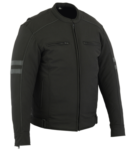 DS703 All Season Reflective Men's Textile Jacket | Mens Textile Motorcycle Jackets