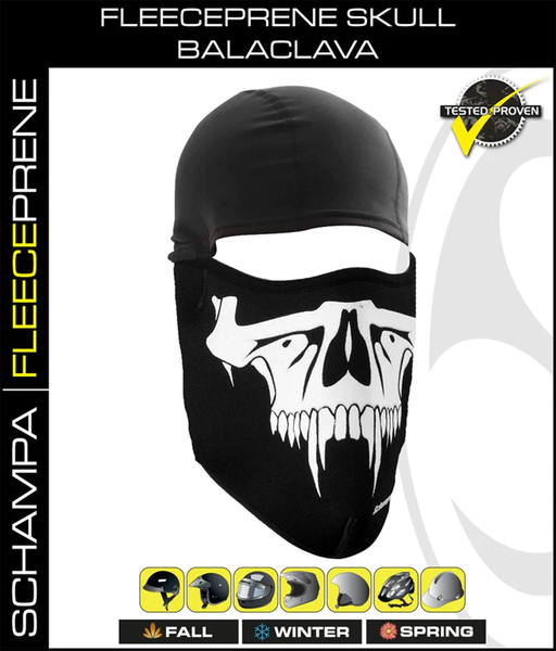 BLCLV100 Fleeceprene Skull Balaclava | Head/Neck/Sleeve Gear
